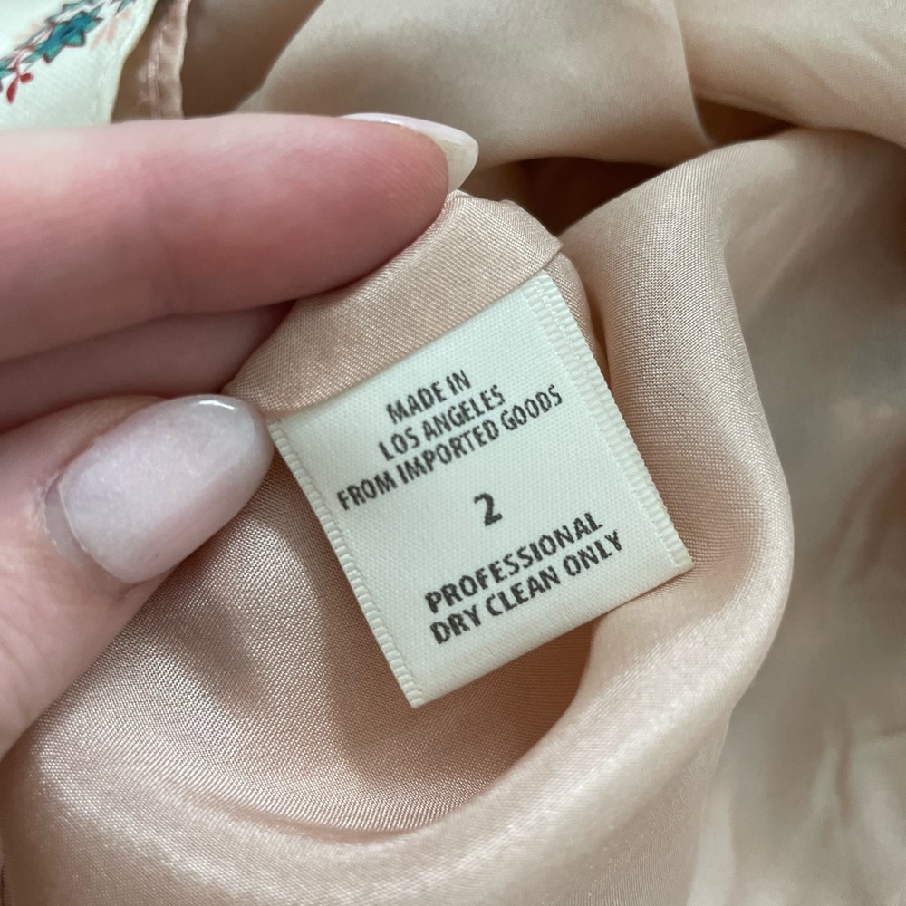 Stone Cold Fox Silk Playsuit - Picture 6 of 14